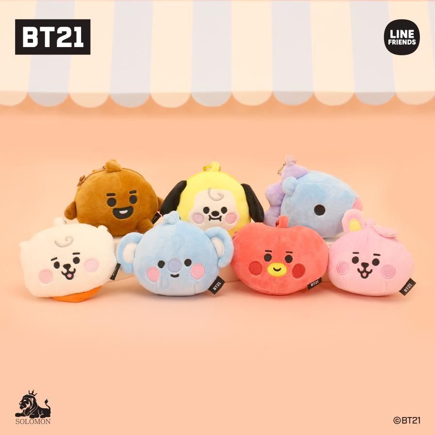 BT21 ぬいぐるみコインケース - メルカリ