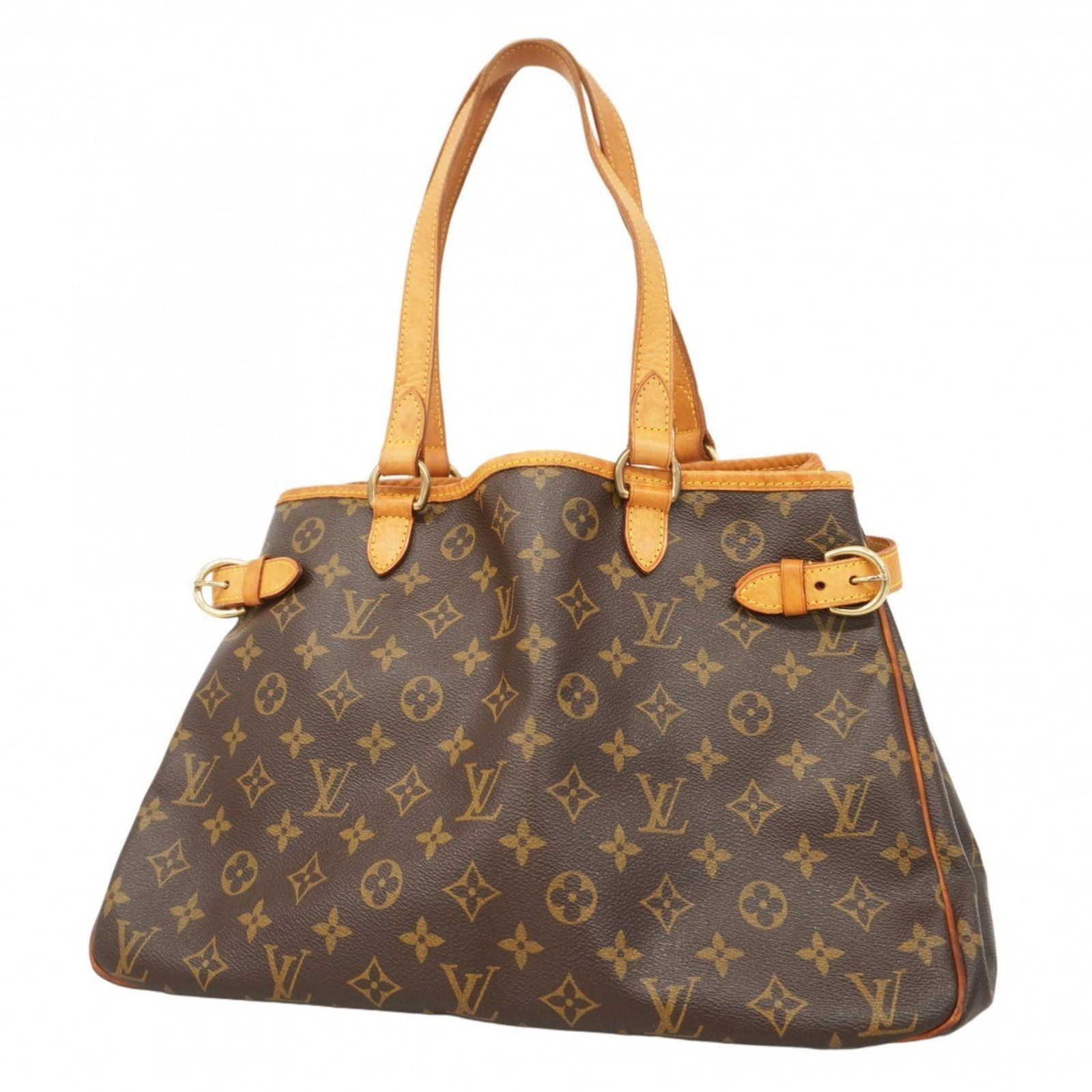 ルイ ヴィトン Louis Vuitton ルイ ヴィトン トートバッグ モノグラム バティニョールオリゾンタル M51154 ブラウンレディース