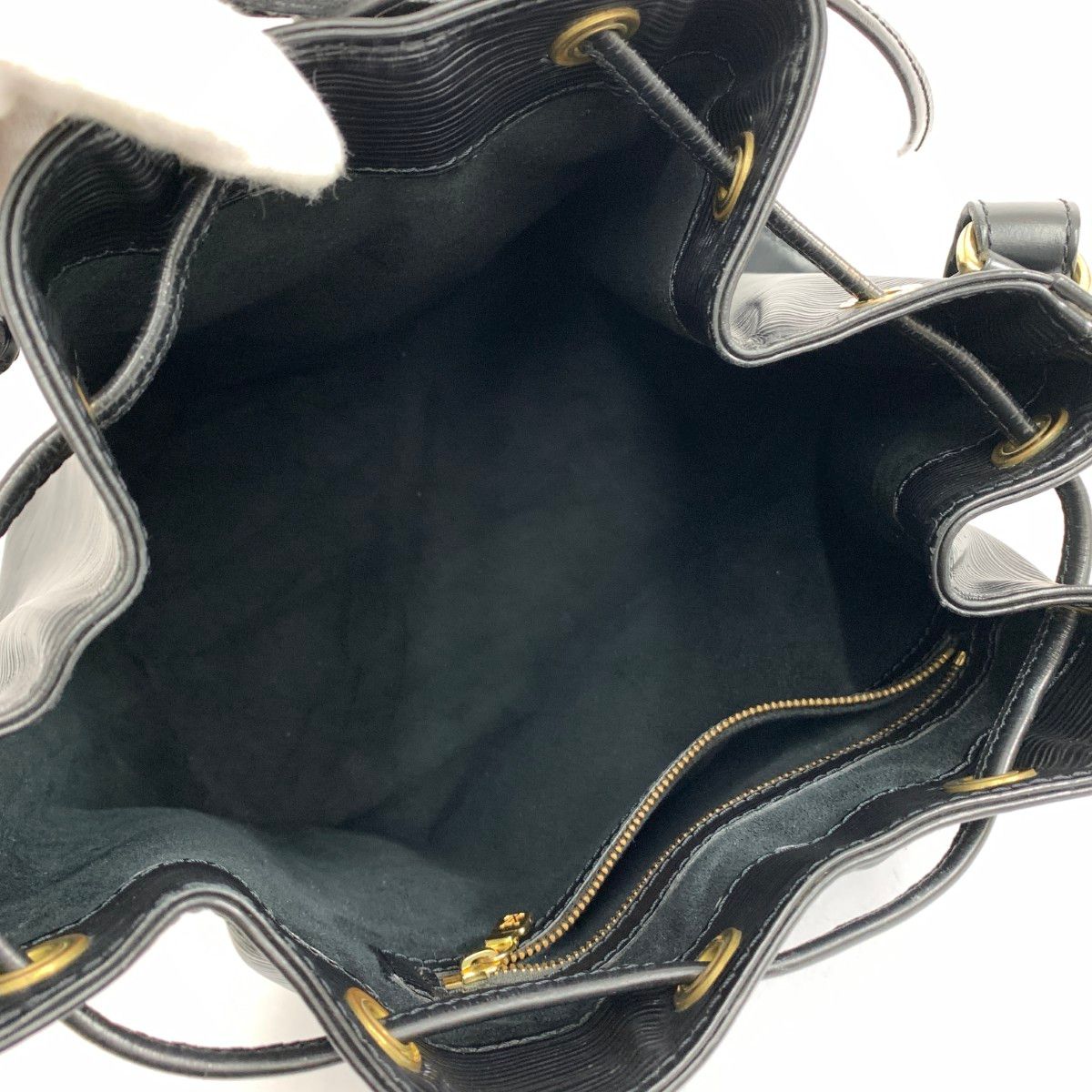 良好 LOUIS VUITTON ルイヴィトン プチノエ エピ ノワール