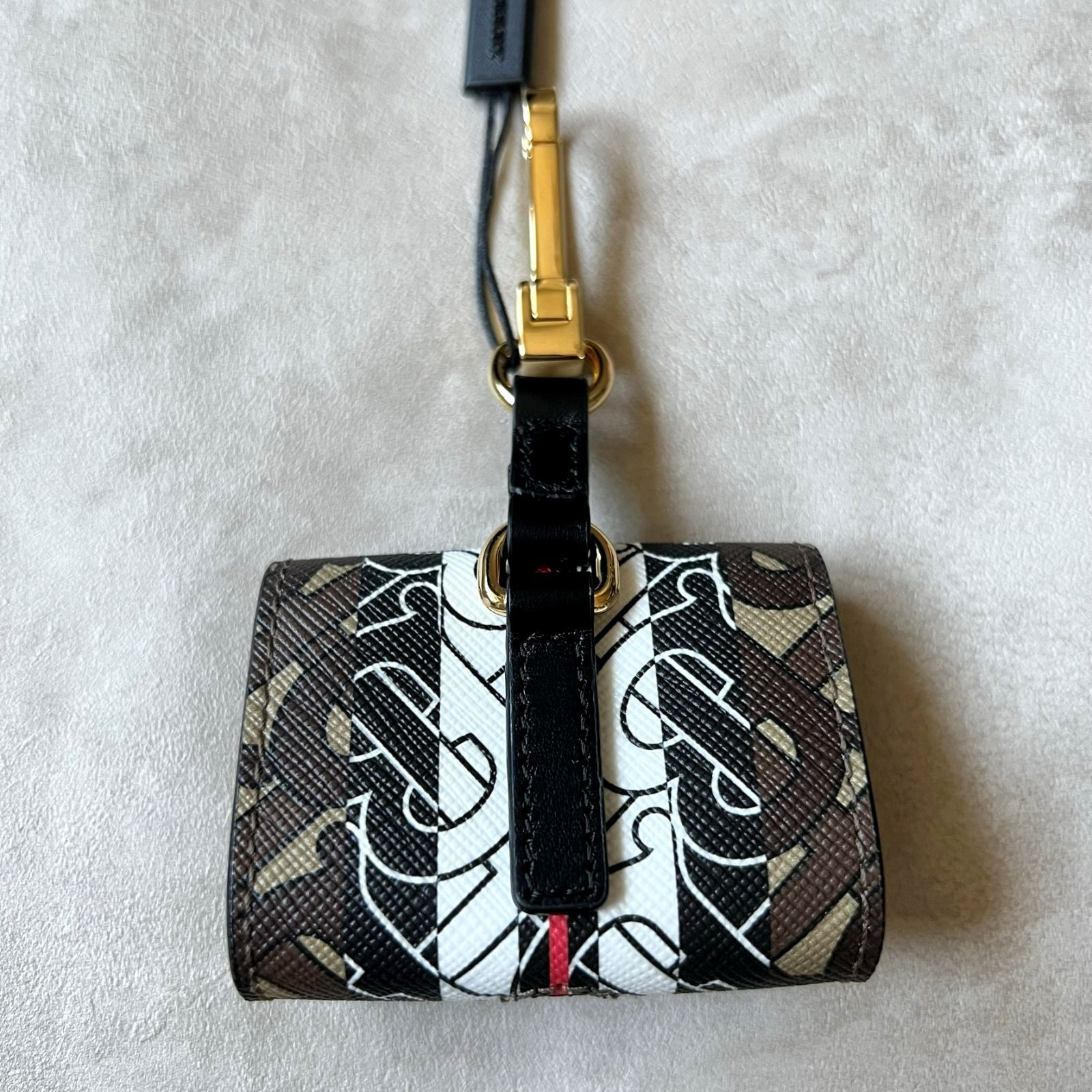 ほぼ未使用品　現行モデル　箱付き　BURBERRY LONDON キーケース 未使用・箱付き✨】BURBERRY 5連 キーケース ノバチェック