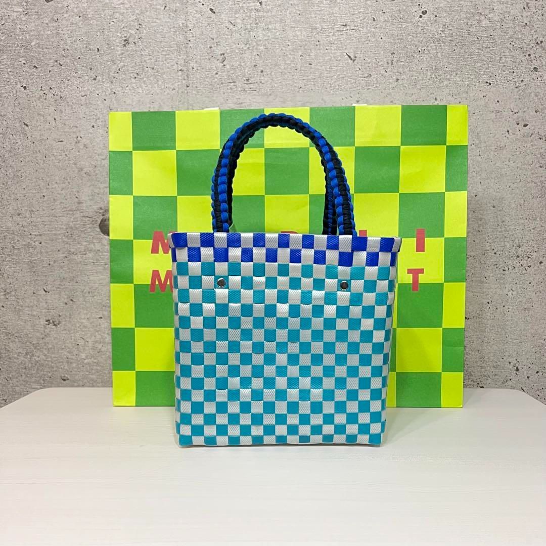 MARNI マルニ かごバッグ ピクニックバック ストーンホワイト - メルカリ