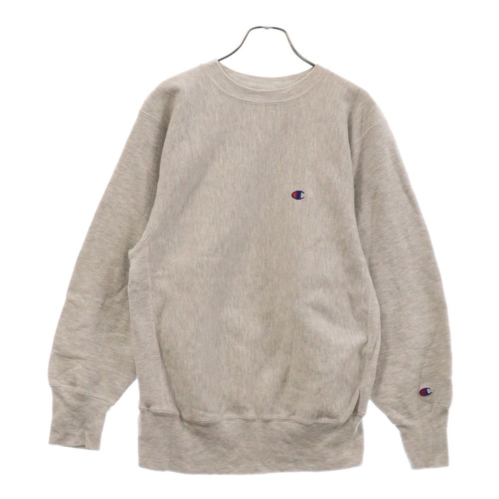 CHAMPION (チャンピオン) 90S VINTAGE REVERSE WEAVE ヴィンテージ リバースウィーブ クルーネック スウェットトレーナー グレー