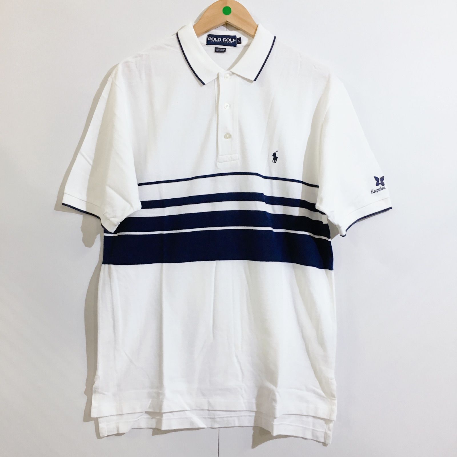 POLO GOLF ポロゴルフ RALPHLAUREN ラルフローレン Kapalua カパルアゴルフ 半袖ポロシャツ ゴルフウェア ホワイト