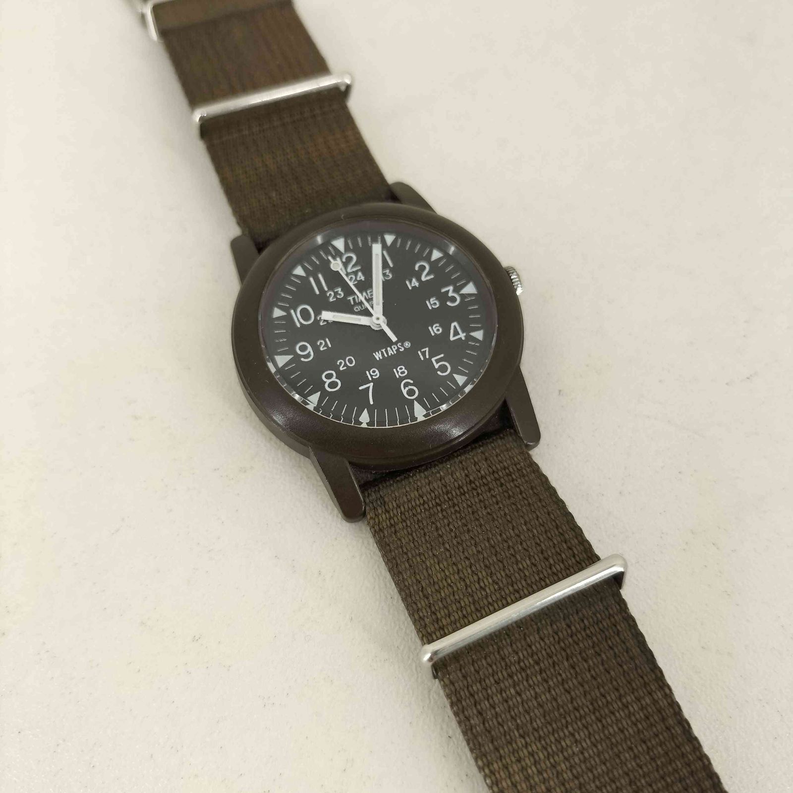 ダブルタップス WTAPS MILITARY WATCH OLIVE DRAB CR2016CELL メンズ