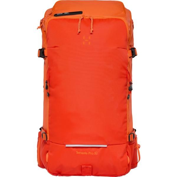 HAGLOFS センセイト プロ 32 バックパック 32L フリーライディング 軽量& スキー スノーボード Habanero Blaze Orange