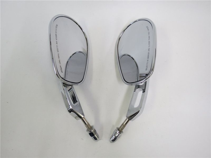 さなページ ハーレー ツーリング/ロードキング/VRSCAW V-ROD ミラー クローム