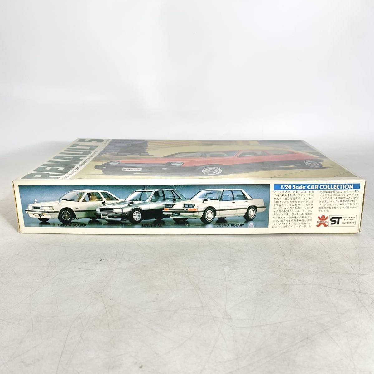 未組立 バンダイ 1/20 ルノー サンク Renault 5 プラモデル