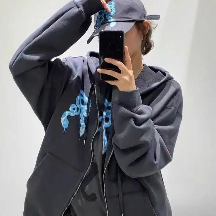 OPEN YY オープンワイワイ パーカー BLUE RIBBON SNAKE HOODIE