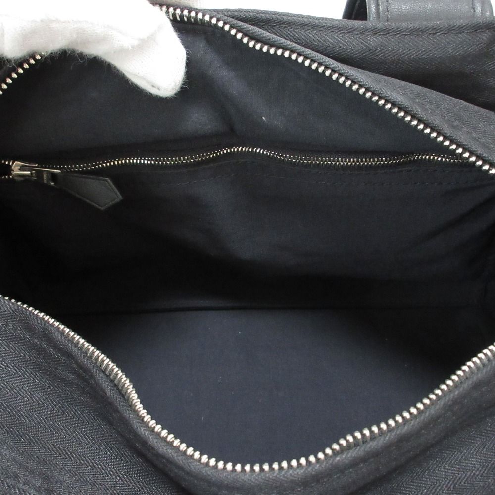 良品 HERMES エルメス アカプルコ PM キャンバス レザー トートバッグ  