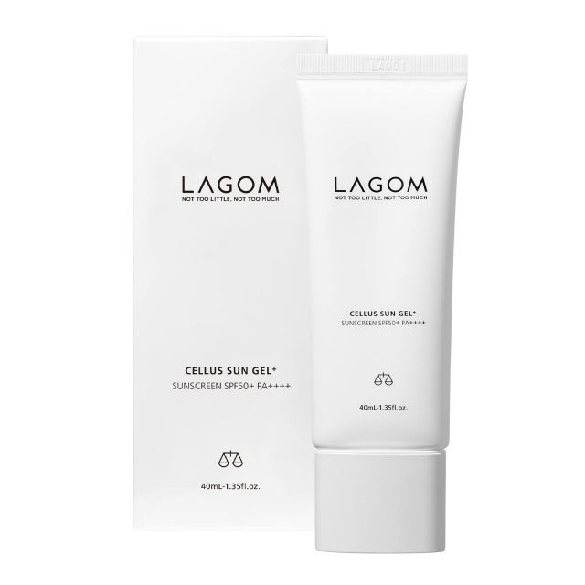 LAGOM (ラゴム) サンジェル プラス SPF50+ PA++++ 日焼け止め 乳液 UVケア 保湿 石けんオフ ベタつかずみずみずしい 40mL 日本正規品