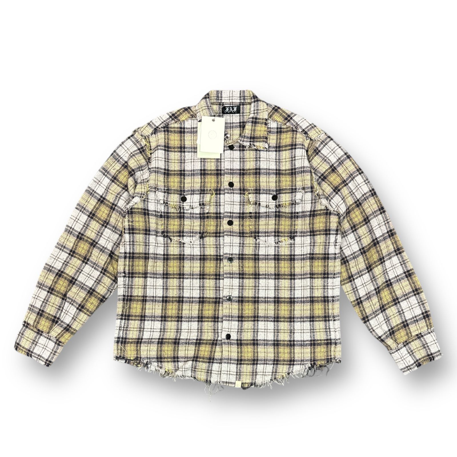 トップス fake as flowers FAF FLANNEL BORO SHIRT fake as flowers FLANNEL BORO SHIRT size2