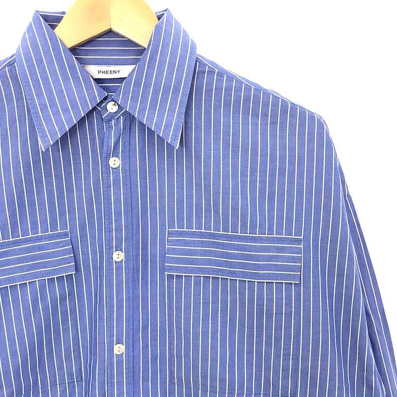 PHEENY / フィーニー | 2022AW | Typewriter over shirt タイプ