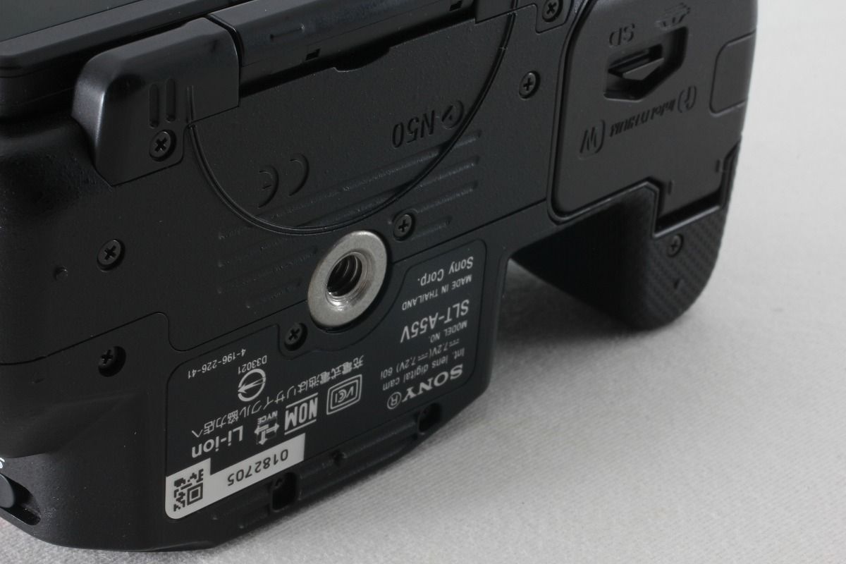 ソニー SONY α55 SLT-A55VL ズームレンズキット 僅か2043 ソニー SONY α55 SLT-A55VL ズームレンズキット 僅か2043