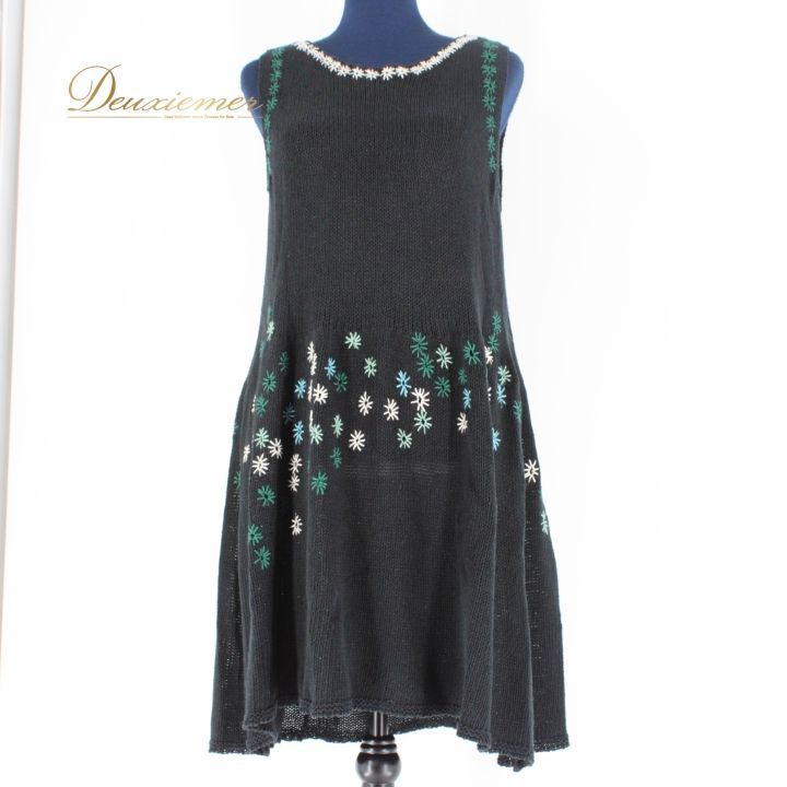 【新品タグ付き】TOKUKOプルミエヴォル＊ノースリーブチュニック トクコ・プルミエヴォル TOKUKO 1er VOL ノースリーブチュニック M