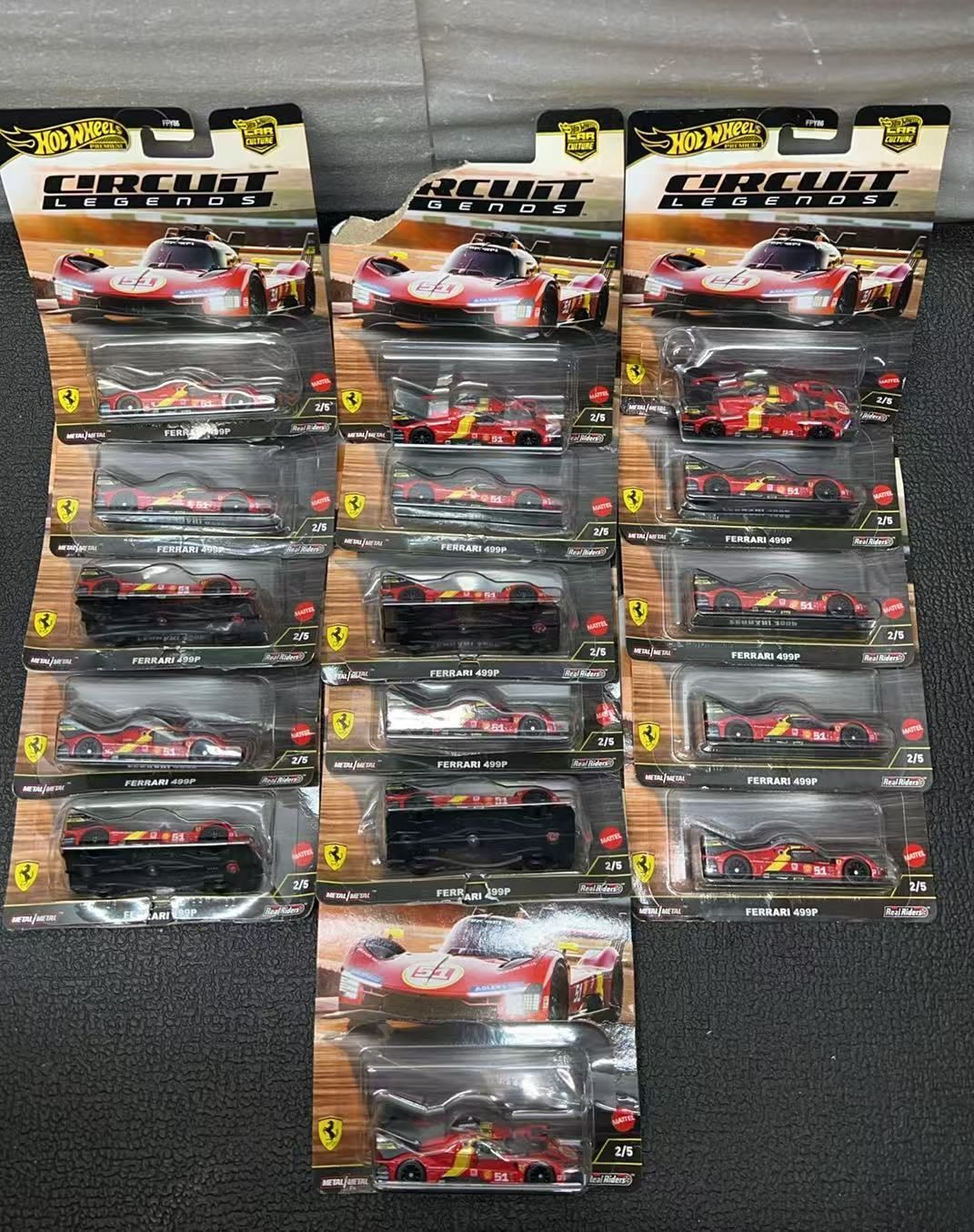 ホットウィール 乗り物おもちゃ ミニカー JBK49 x 16台 4417257