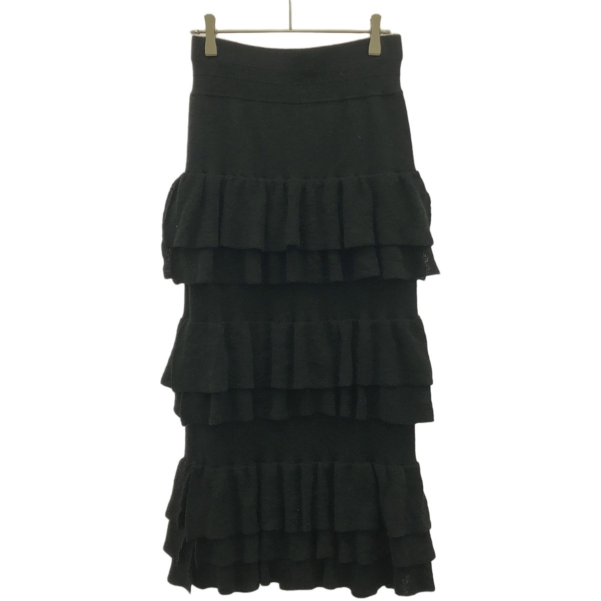 ami様 エムズグレイシー ジャケット40 ブラック フリル エムズ