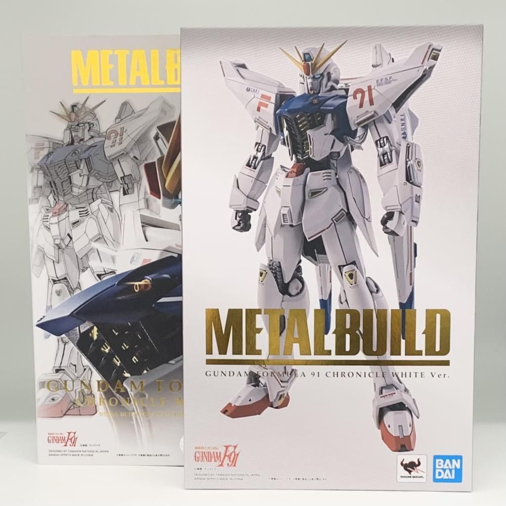中古】開封 バンダイ 機動戦士ガンダムF91 METAL BUILD ガンダム