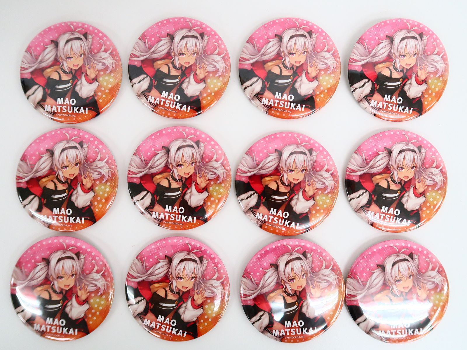 30個】 魔使マオ にじさんじ 缶バッジ セット DMMオンラインくじ 30