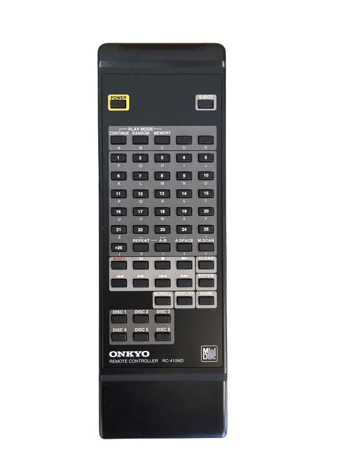 ONKYO オーディオリモコン RC-410MD ONKYO オーディオリモコン RC-410MD Amazon | ONKYO MDデッキ用