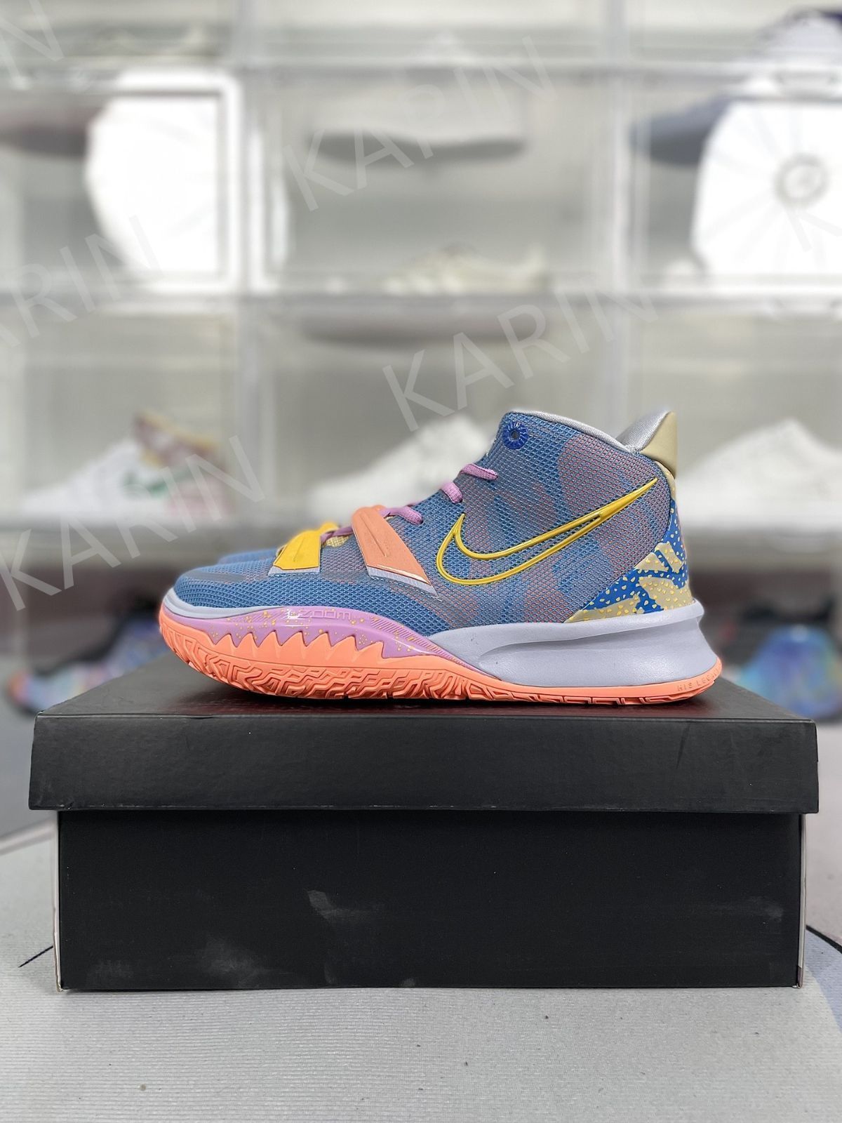 Kyrie7 Expressions NIKE カイリー7 エクスプレッションズ Buy Kyrie 7 Preheat 'Expressions' - DC0588 003 | GOAT