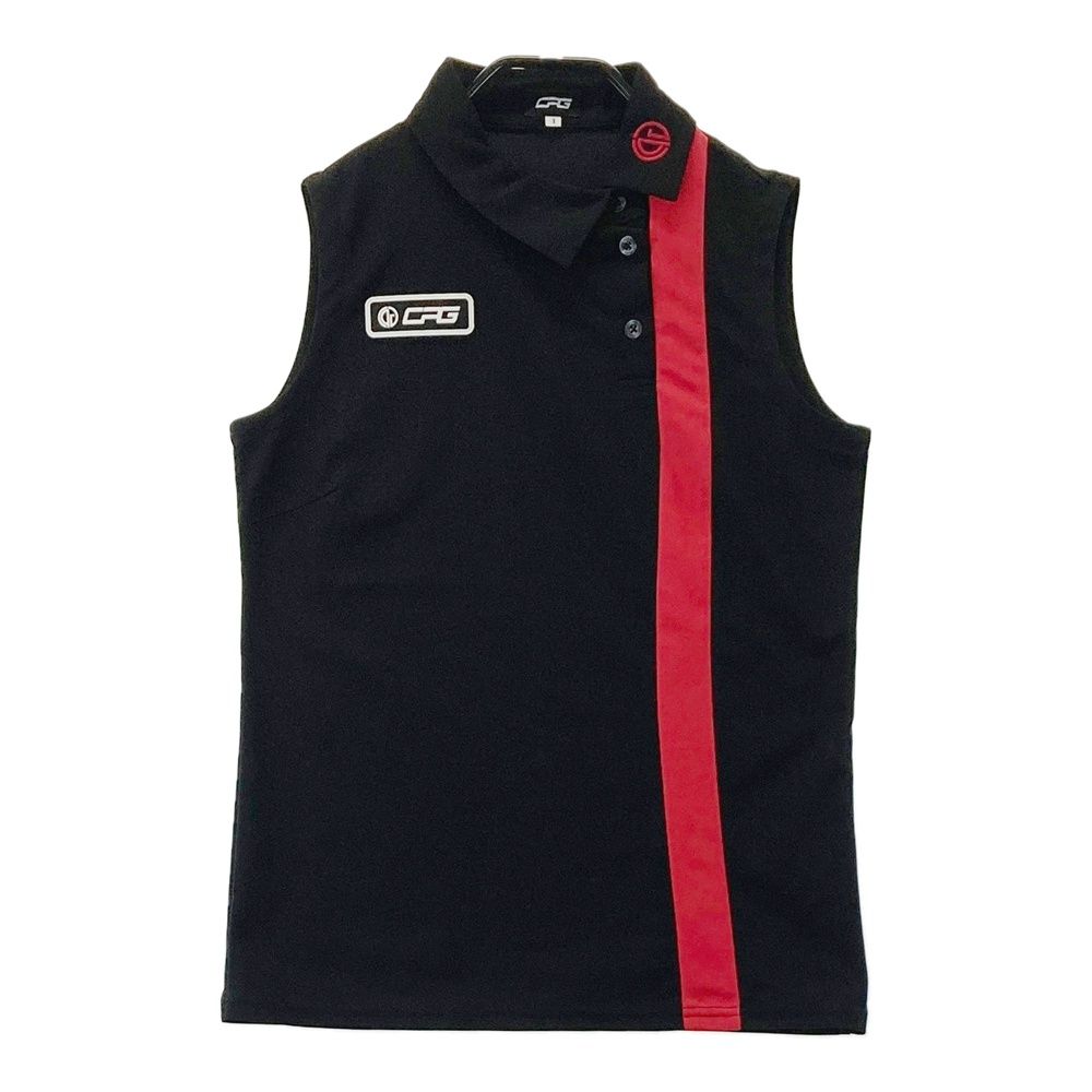 サイズ：1 CPG GOLF シーピージーゴルフ ノースリーブポロシャツ