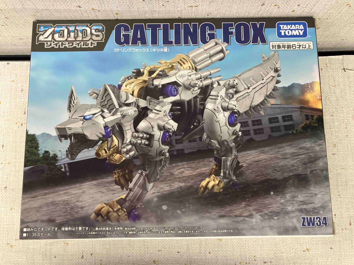 新品　未使用　タカラトミー ZOIDS ゾイドワイルド ガトリングフォックス 619dAfY1twL._UF894,1000_QL80_.jpg