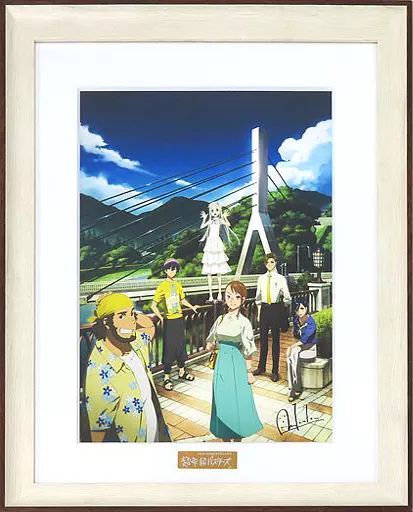 複製原画　あの花10周年Fes キャラファイングラフ　サイン　セル画　版画　絶版 複製原画 あの花10周年Fes キャラファイングラフ サイン セル画
