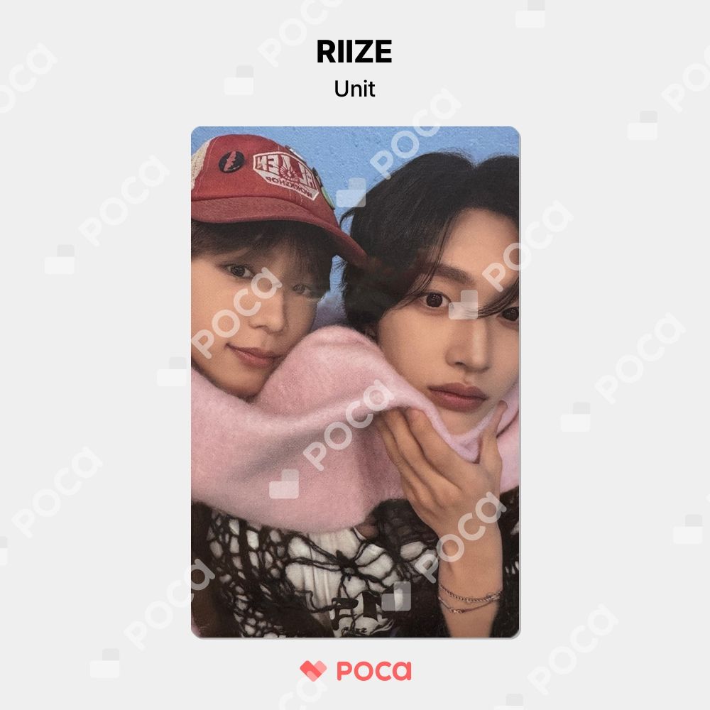 RIIZE ユニット トレカ 2024 PINK CHRISTMAS PHOTO CARD RANDOM