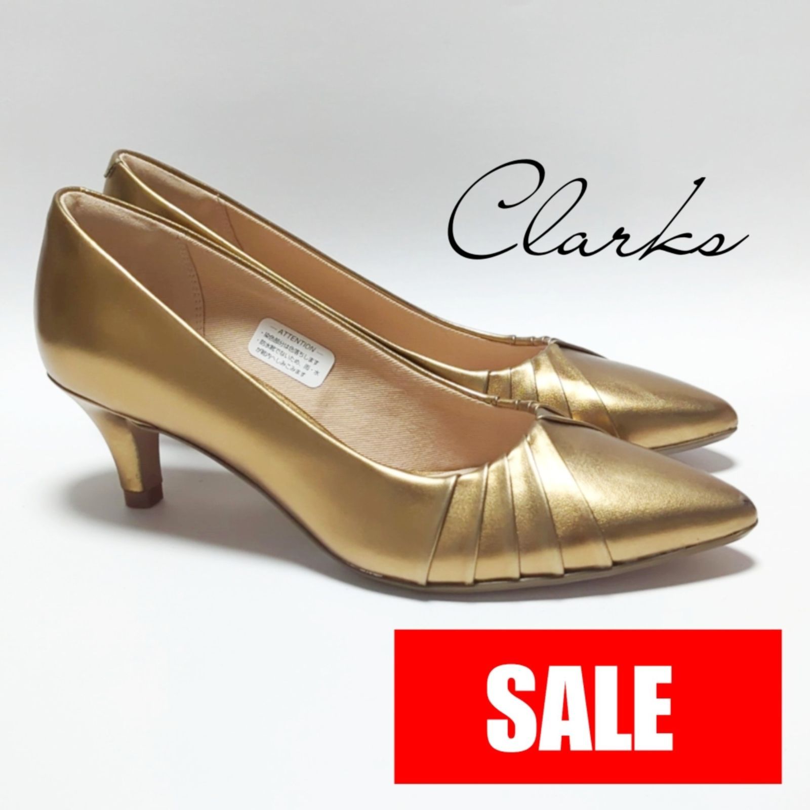 新品♪Clarks パンプス 22.0cm UK3 レディース クラークス Linvale ...