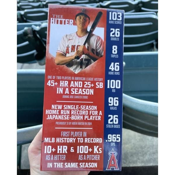 MS】大谷翔平エンゼルス2022年4月8日球場配布 Historic Season 歴史的