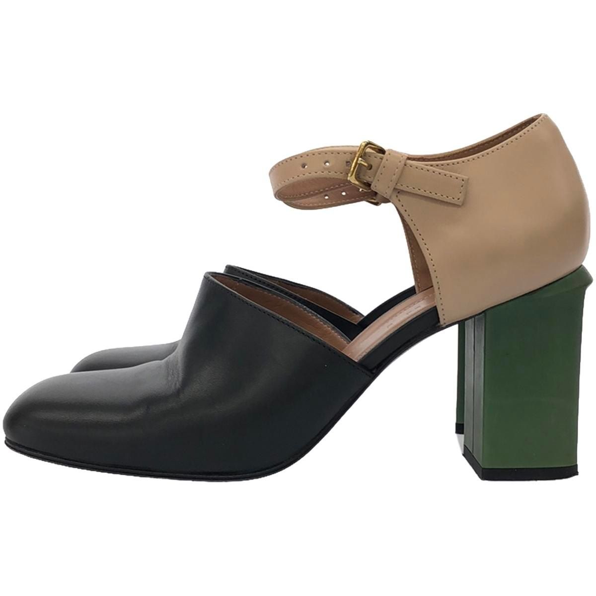 MARNI レザー ストラップ付きブーツ 新品MARNI マルニ ホワイト サイズ 
