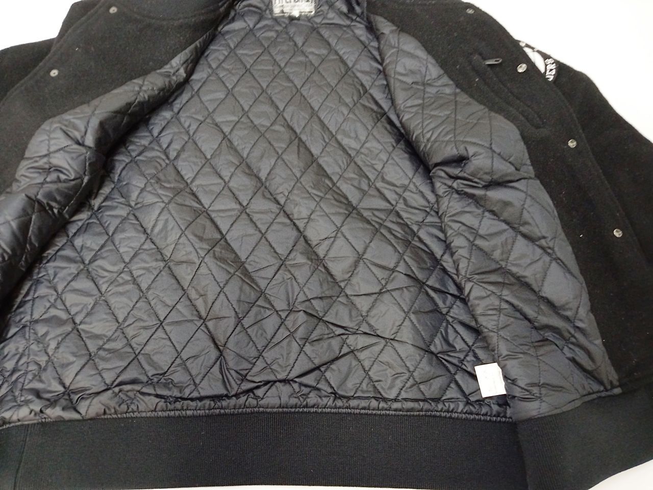 nitraideスタジャン M 黒/グレー 10周年限定スタジャン！ nitraid