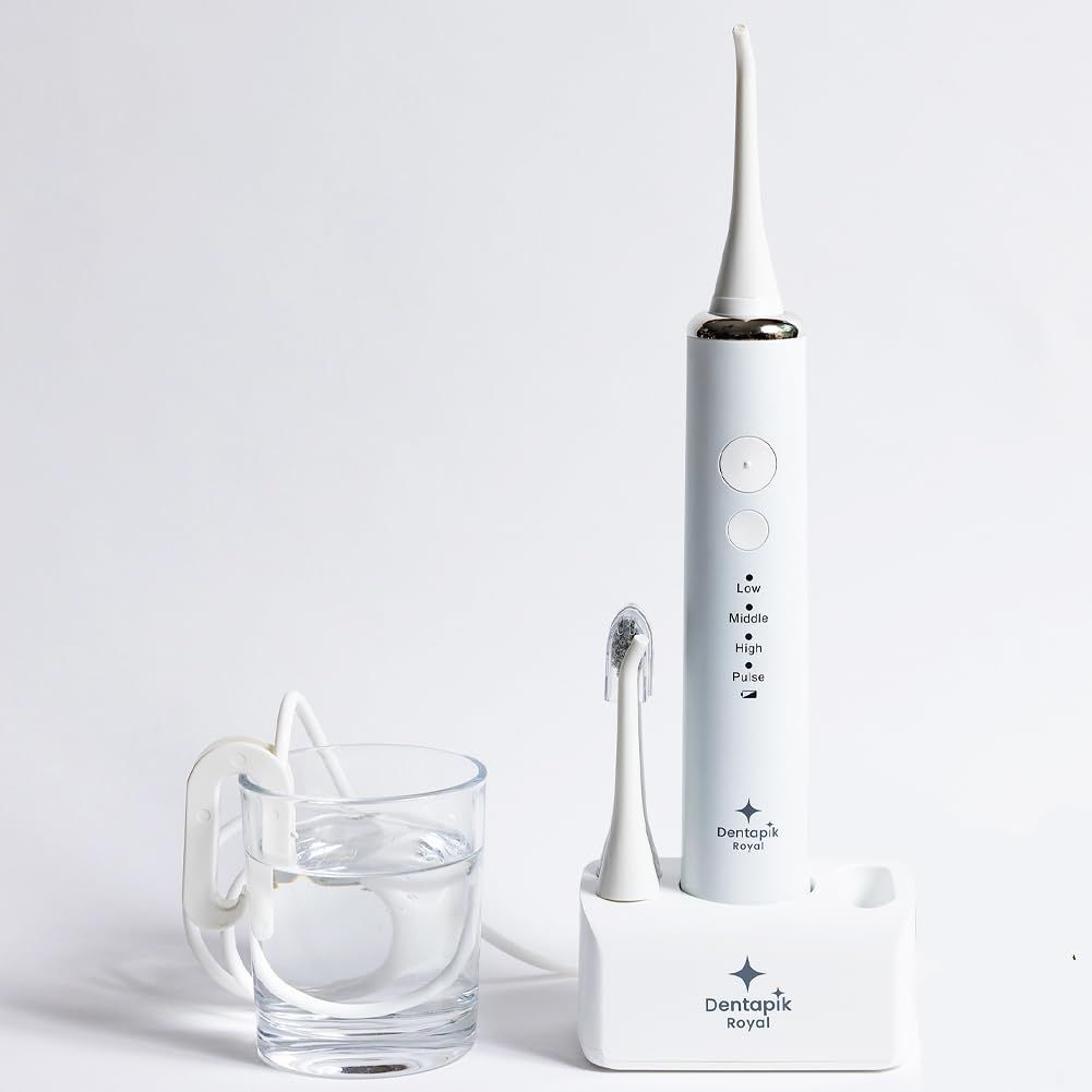新着商品 本体 本体 矯正器具 ブラシ 歯間 フロス 防水 口内洗浄機 ランキング 携帯用 タンクレス 電動歯ブラシ デンタピックロイヤル 2in1 口腔洗浄器