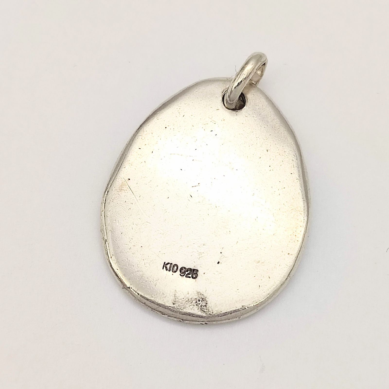 太陽モチーフメタルネックレストップ シルバー925 K10 シルバー925 
