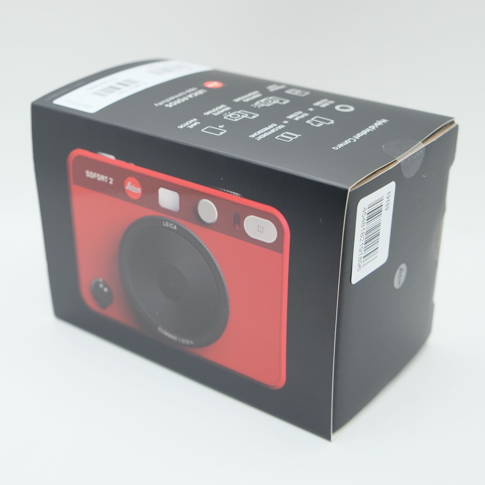  Leica Sofort 2 Black 19190 ライカ インスタント カメラ レッド インスタントフィルム インスタントカメラ