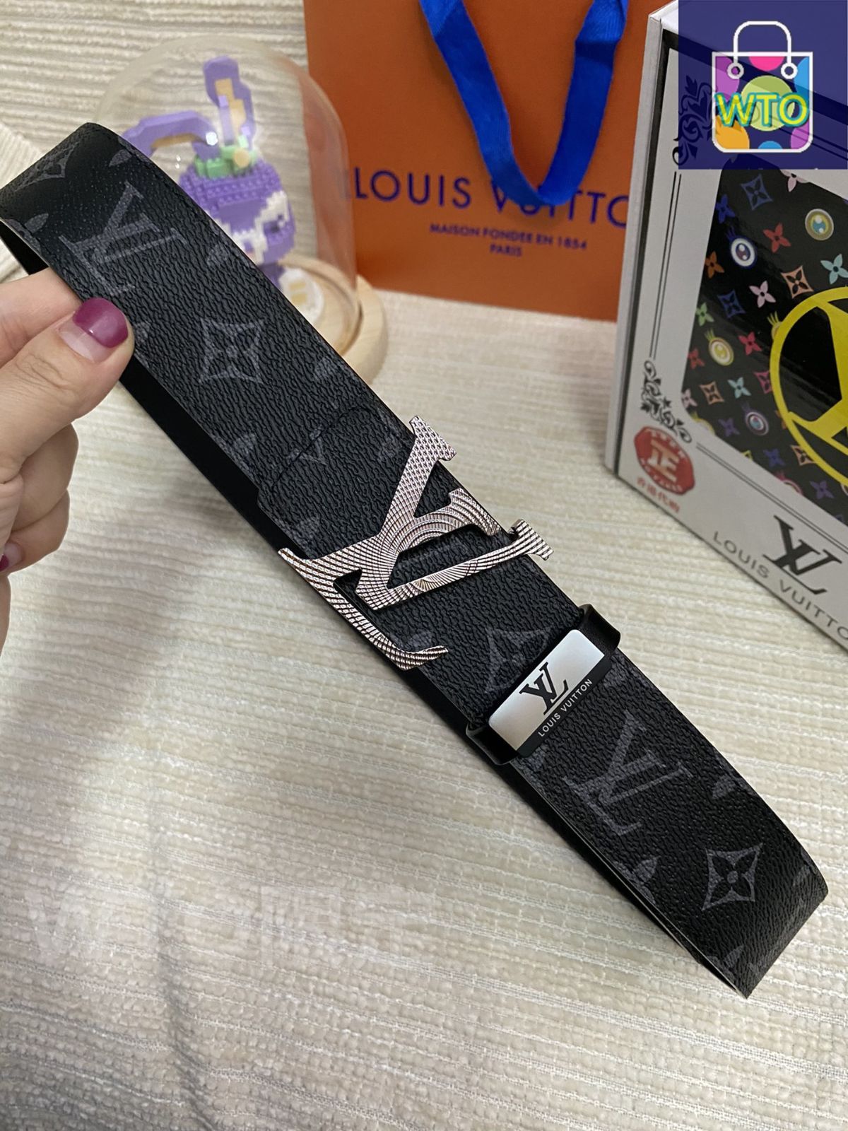 Louis Vuitton/LV ルイ・ヴィトン 真皮ベルト01-1-QPH29 - メルカリ