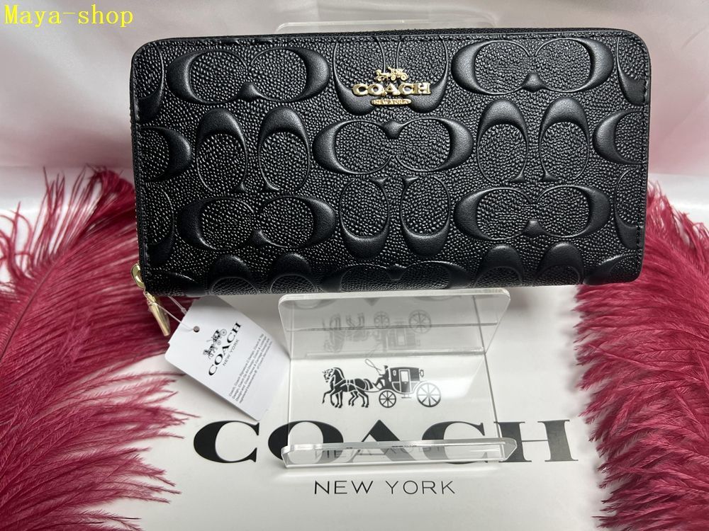 コーチ COACH 長財布 財布  シグネチャー アコーディオン メンズ 財布 レディース 財布 アウトレット 贈り物 ギフトプレゼント 敬老の日 新品未使用 ブランド ファッションA106 F53834 11