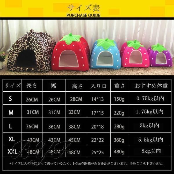 ペットハウス ドーム型 ペットベッド 犬 猫 ソファー イチゴ型 いちご 苺 ハウス ドーム 室内 かわいい 冬 小動物 4点セット おしゃれCYB560在庫限り