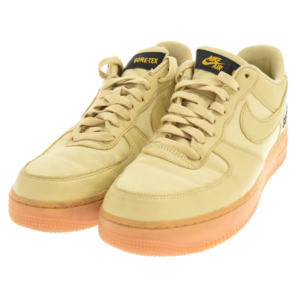 NIKE (ナイキ) AIR FORCE 1 LOW GORE-TEX TEAM GOLD エアフォース1 ロー ゴアテックス チームゴールド  CK2630-700 ベージュ US10.5/28.5cm - メルカリ