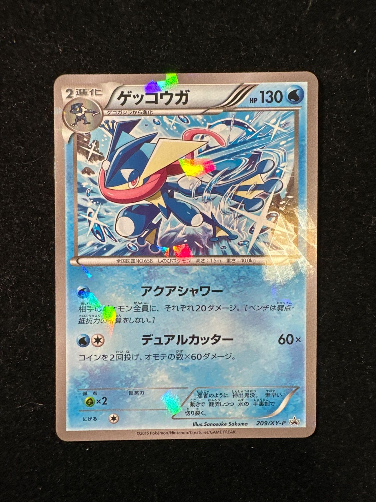 ゲッコウガ PROMO ファミリーマート 209/XY-P A1031 - メルカリ