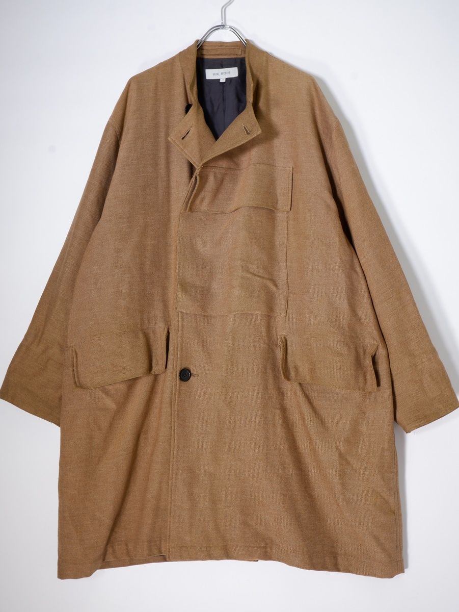 ジャケット・アウター VAINL ARCHIVE UCF-COAT  black VAINL ARCHIVE UCF-COAT black