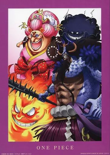 中古】雑貨 カイドウ＆シャーロット・リンリン(ビッグマム) アート