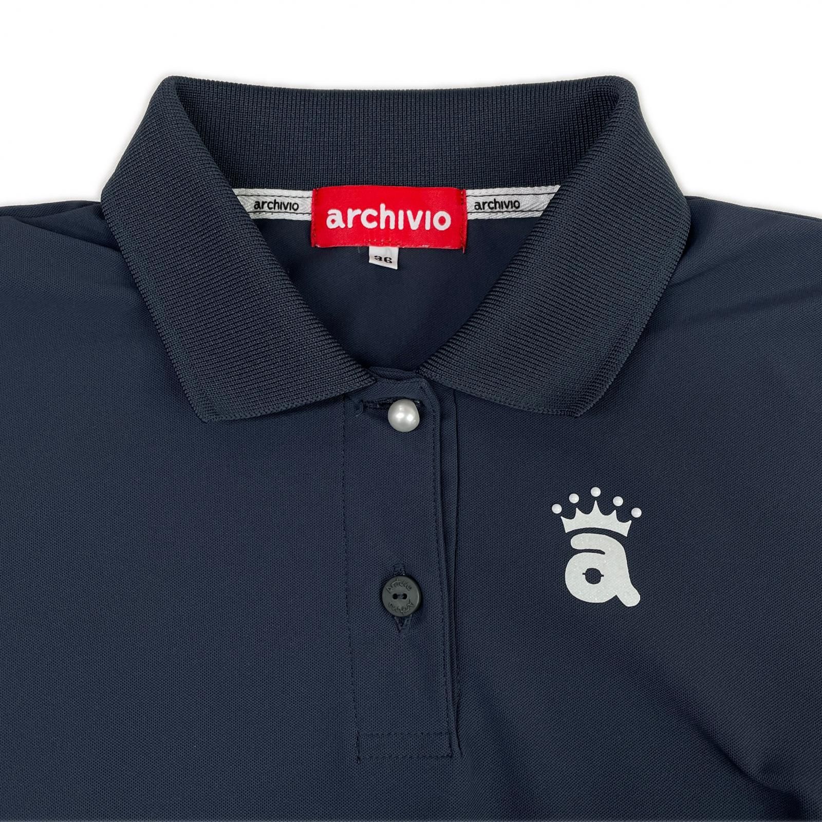 半袖ポロシャツ×スカート