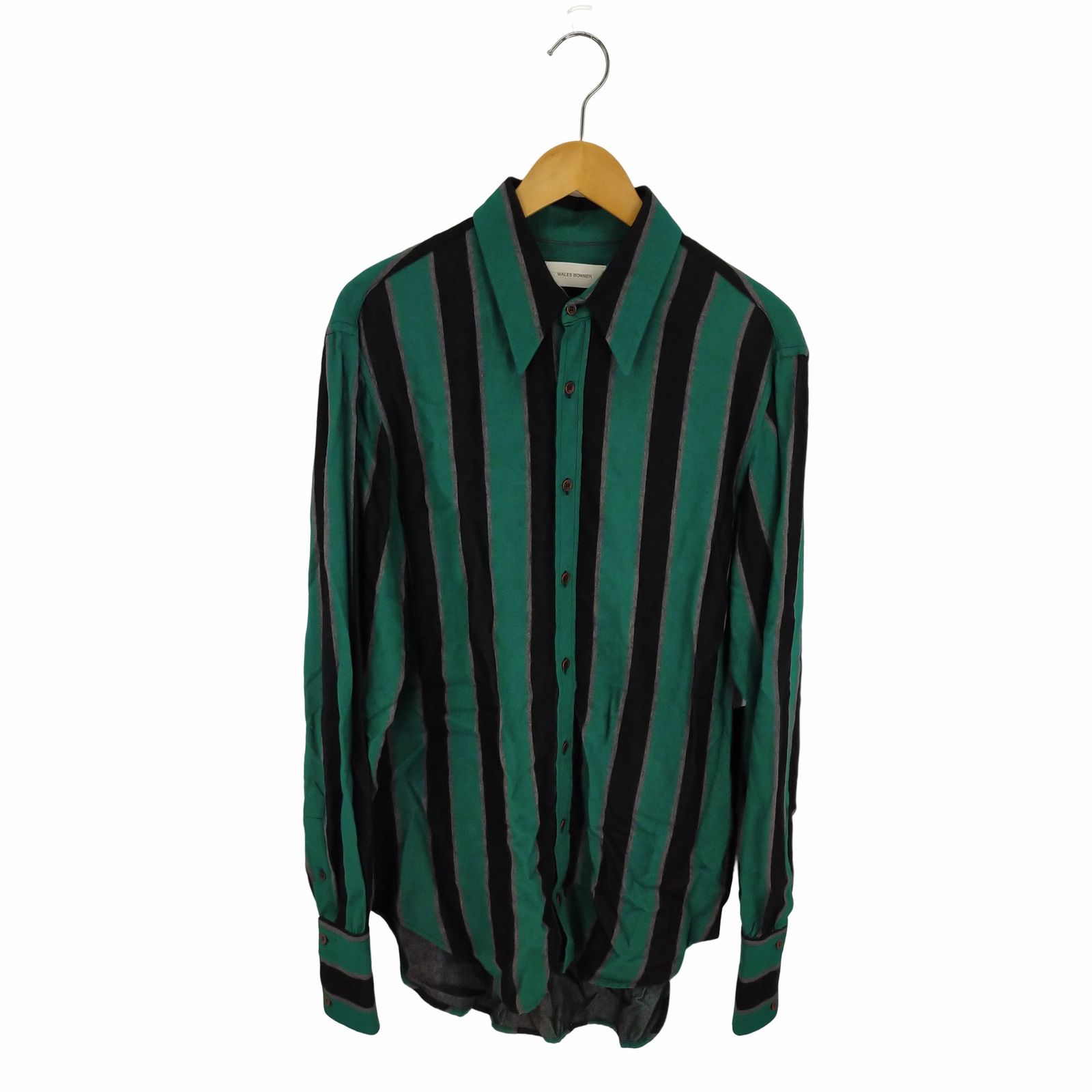 ウェールズボナー WALES BONNER NIGHT STRIPE ISAAC ELEGANT SHIRT メンズ JPN：48 - メルカリ