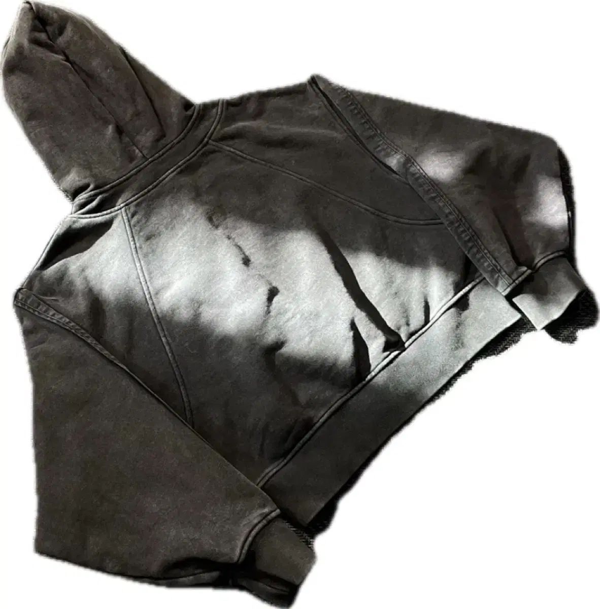  イロ IRO ウォッシュド クロップド WHO パーカー トップス