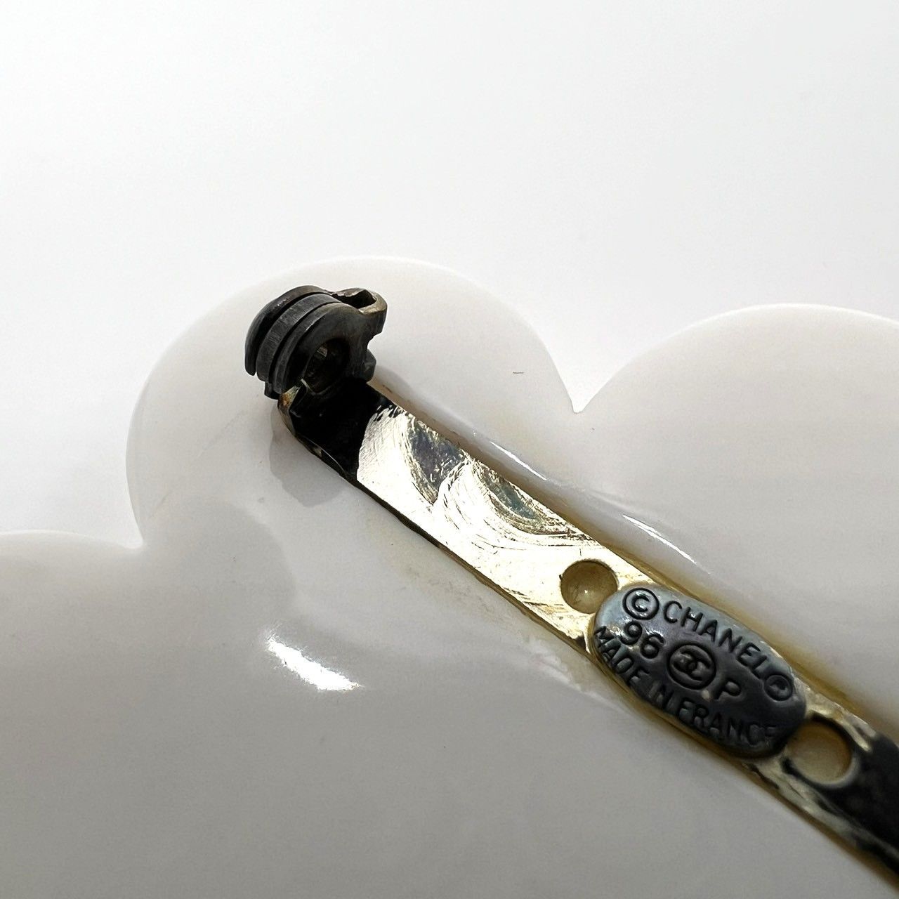 K848】CHANEL(シャネル)/ココマーク/カメリア/フラワーブローチ/ 96P