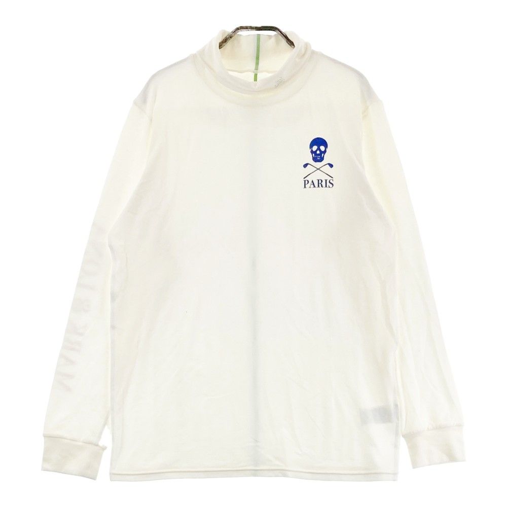 サイズ：50 MARKu0026LONA マークアンドロナ 2022年モデル タートルネック 長袖Tシャツ  ホワイト系 [240101288471]# ゴルフウェア メンズ ストスト