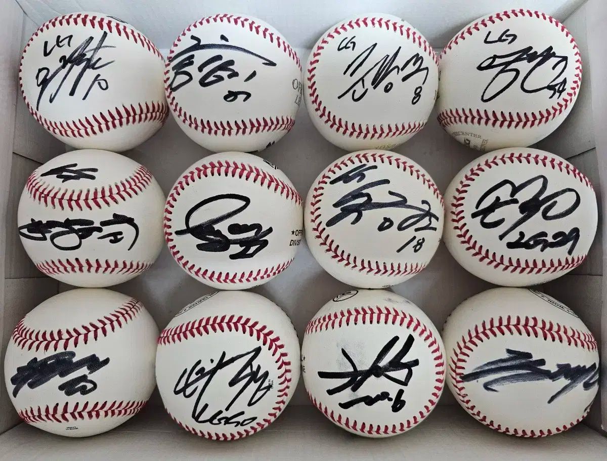 LG TWINS ツインズ サインボール 1 その他 （ 12 （すべて1バッチで） B