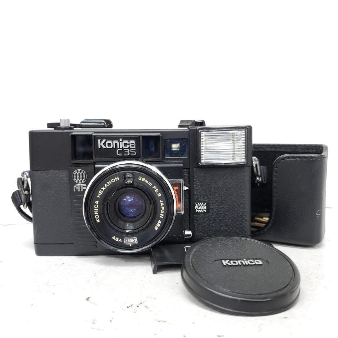 【動作確認済】 KONICA C35 EF F0827-14ID p Konica C35 EF 初代ピッカリコニカ の使い方 | Totte Me Camera