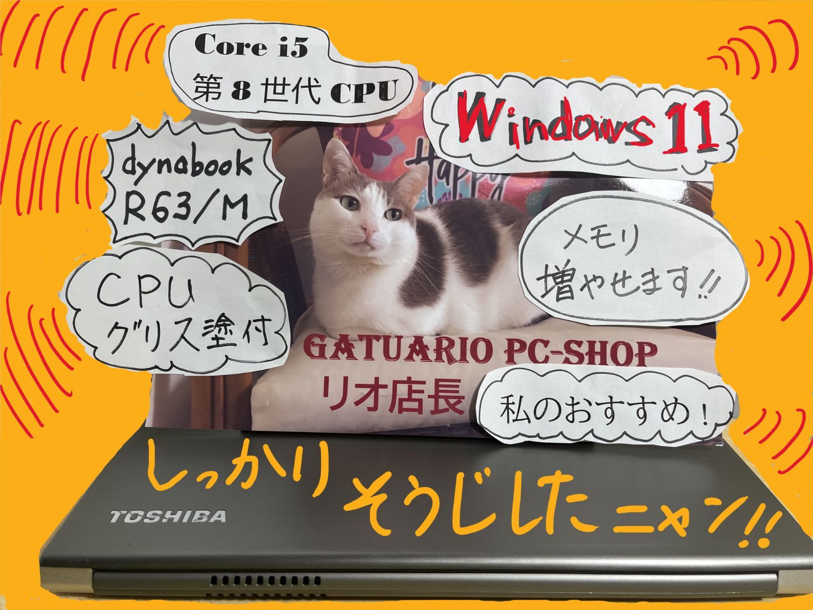 フルHD i5 第8世代 2019年製 Windows11 東芝 dynabook R63/M / /13.3